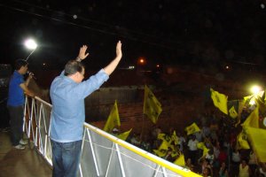 2012 - Campanha Municipal - Buritis - Comício